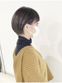 大人可愛い20代30代40代前下がりショートボブ丸みショート◎横浜