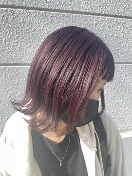 アトモスサニーテラス(Atmos sunny terrace) purple × bob