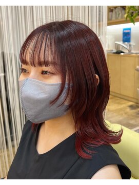 ジョリエス 目白店(Joliesse) Joliesse目白【志満菜々子】辛口ネオウルフ×ワインレッド