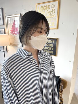 リタ(LITA) 【LITA】ぷつっとボブ×インナーカラー　◇奥村