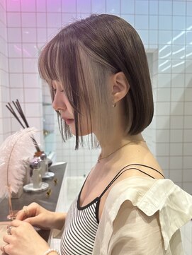 ロンドルーチェ 心斎橋(Lond luce) 大人ガーリー×似合わせカット【髪質改善／縮毛矯正】