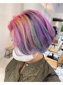 ★ユニコーンカラー×外国人風カラー★