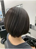 ★#10代20代30代40代#マチルダボブ#前髪#インナーグレージュ