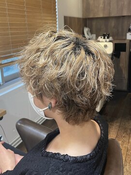 スノードロップ 高円寺店(Snowdrop) ウルフ/マチルダボブ/ピンクベージュ/インナーグレージュ/高円寺