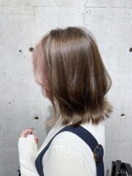 オーク 溝の口(OAK) フェイスフレーミング×ヌーディーピンク♪【OAK溝の口】