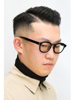 カーウォッシュバーバー(CARWASH BARBER)&nbsp;メンズマッシュパーマウルフアッシュブラックカルマパーマ