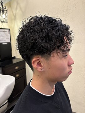 スカイマスターバーバー 渋谷(SKY MASTER BARBER) スパイラルパーマ<理容室>[床屋/シェービング/渋谷］