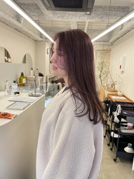 キジ(kiji) ピンクベージュ / ブリーチなし 〔久屋大通/丸の内/栄/名古屋〕