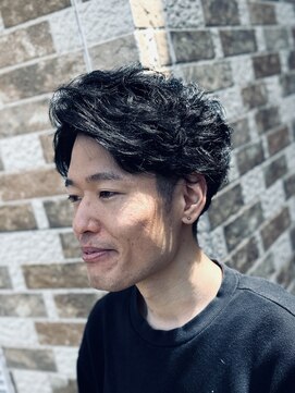 美容室 プークワ 中川春田駅前店 パーマ風スタイル