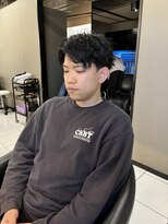 アイズ 海老名(AIZU)&nbsp;ツイストスパイラルパーマ　波巻きパーマ　メンズパーマ　理容室