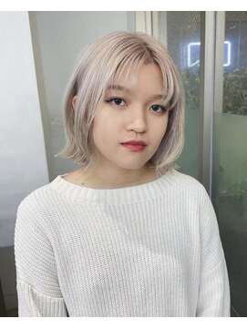 レコ 渋谷(LECO) パールホワイトハイトーンカラー