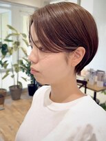 サーカス 町田(circus)&nbsp;[大人丸みショート×ブラウンベージュ]