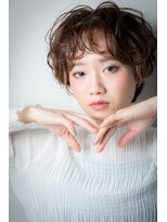 カバーヘア ブリス 北浦和(COVER HAIR bliss)&nbsp;インナーカラー立体感ショートマッシュパーマv北浦和20代30代