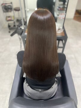 ジーナ 博多(Zina) オリーブベージュ＊艶髪＊