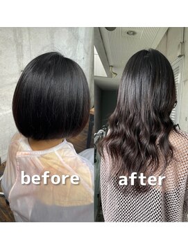 ガルボヘアー 桟橋店(garbo hair) ロング 馴染み抜群 ナチュラル ブラウン
