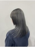 ★レディース,ブリーチ,ハイトーン,シルバー,グレー