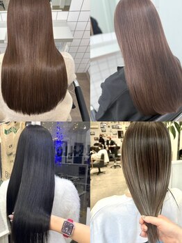 エンヴィ(ENV)の写真/【カシミヤ】【TOKIO】【deeplex】など、豊富なTRメニューをご用意◎ダメージレスに理想のヘアをお届け♪