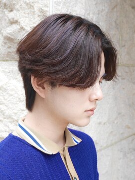 メンズフィール 南森町(MENS FEEL) ■スペインカール/スパイキーショート/ブルーブラック/南森町