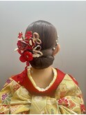 和装シニヨン