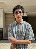 シャドウパーマ/フェザーショート/刈り上げないショート
