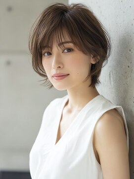 アルトリスト(Altruist Aging×HAIR&SPA) ☆イメチェンピンクベージュアンブレラカラー前髪クールショート