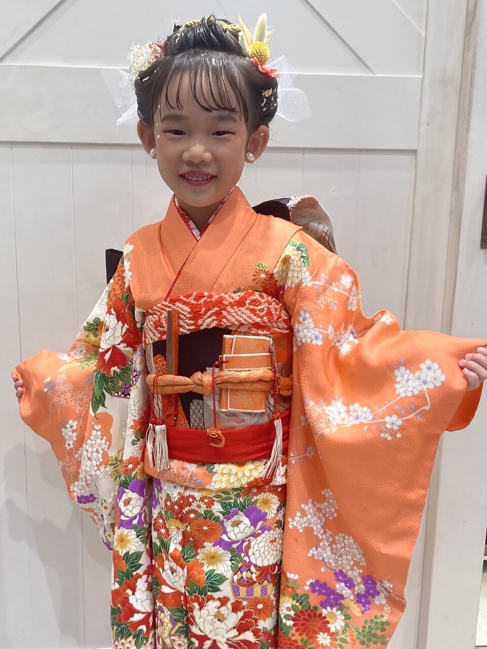 横浜七五三着付け／日本髪7歳子供髪型ヘアアレンジaya：L263545751