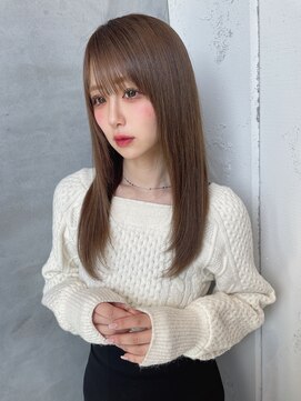 シェリム 栄(CHERIM) 美髪ストレートスタイル