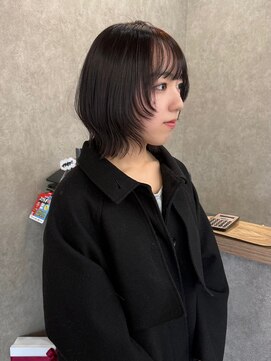 コク 千葉駅西口(COQU) レイヤーボブ/ボブウルフ/千葉【積田佳奈】