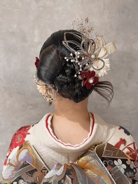 ブレス 横浜(bless) カチモリリボンアレンジ/ヘアセット/成人式