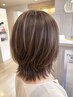 【白髪ボカシハイライト】+カット+カラー+髪質改善トリートメント￥24750→