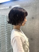 ラヴィズム 栄店(LUVISM)&nbsp;ミディアム/ボブ/レイヤー/顔周りレイヤー/パーマ/艶カラー