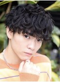 波巻きスパイラル/メンズカット/メンズ/メンズサロン/波巻き