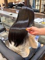 ヘアプレイスソル (HAIR PLACE SoL)&nbsp;艶髪ストレート/縮毛矯正/髪質改善/ダークブラウン