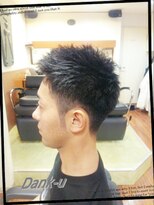 ヘアー ダンクユー(hair Dank u) メンズツーブロック風ショート