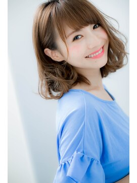 ローレン(LOREN) ＊LOREN＊大人ベージュカラーナチュラルウェーブ抜け感ロブ