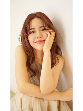 アジュール ヘアデザイン(Aｊu r hair design) 【韓国人風♪】色っぽふんわりミディ