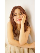 アジュール ヘアデザイン(Aju r hair design) 【韓国人風♪】色っぽふんわりミディ