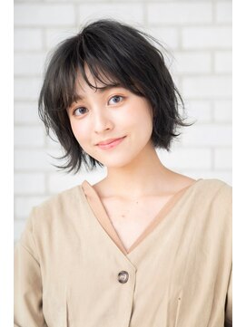 パノラ(PANOLA) ラフショートボブ/無造作ボブ/フェミボブ/大人かわいい