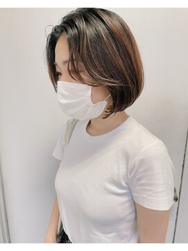 シェノン サントル(CHAINON CENTRE) メルティカラー/くびれヘア/マッシュ/着物ヘア/ビタミンカラー