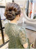 クラシックアップ　ヘアセット