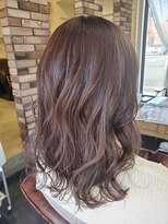 セットアップ 倉敷中庄店(SET-UP)&nbsp;圧倒的艶髪 フェミニン ラベンダー×グレージュ