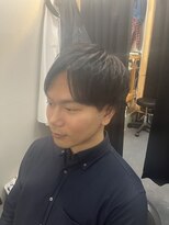 最先端♪センター分けマッシュ^ ^