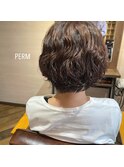 《藤野お客様スタイル》脱縮毛矯正/カーリーショート