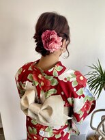 ロックワークオレンジ 西中島店(ROCK WORK ORANGE)&nbsp;浴衣＆ヘアアレンジ