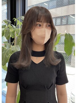 エンタリティ(entality) 切りっぱなし×ミルクティーカラー