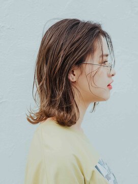 美容室チック 大島店(chic) 切りっぱなしロブ［大島/大島駅］
