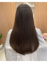 イリ カシミア質感ストレート
