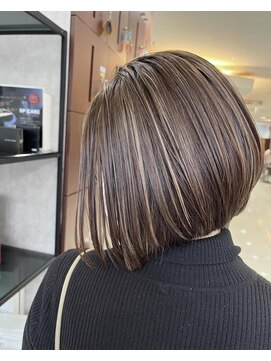 プライズ 池袋店(prize) 白髪ぼかしハイライト　(池袋/白髪ぼかし/ハイライト)