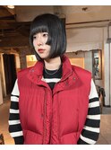 【表参道　roijir】切りっぱなしボブ×姫カット