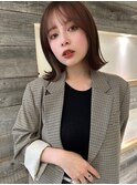 シースルーバング外ハネボブ【肥田亜沙美】